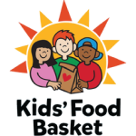 Kids food basket logo