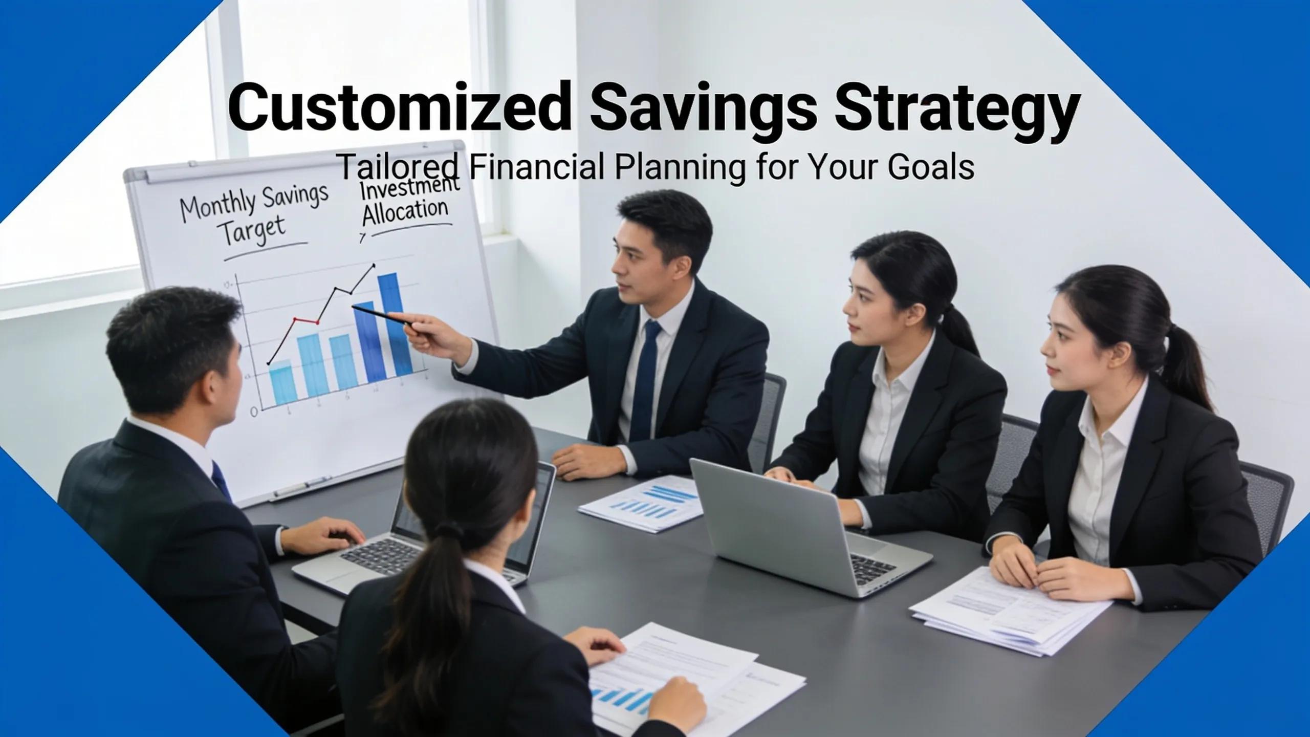 A team of financial specialists can build a customized strategy for setting aside money