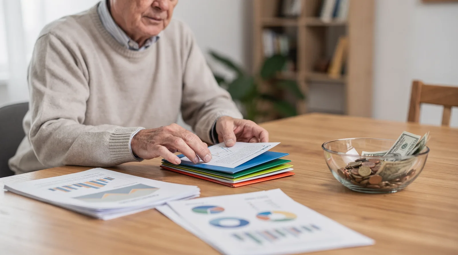 Many retirees choose lower-risk investment options that prioritize capital preservation and predictable income over
