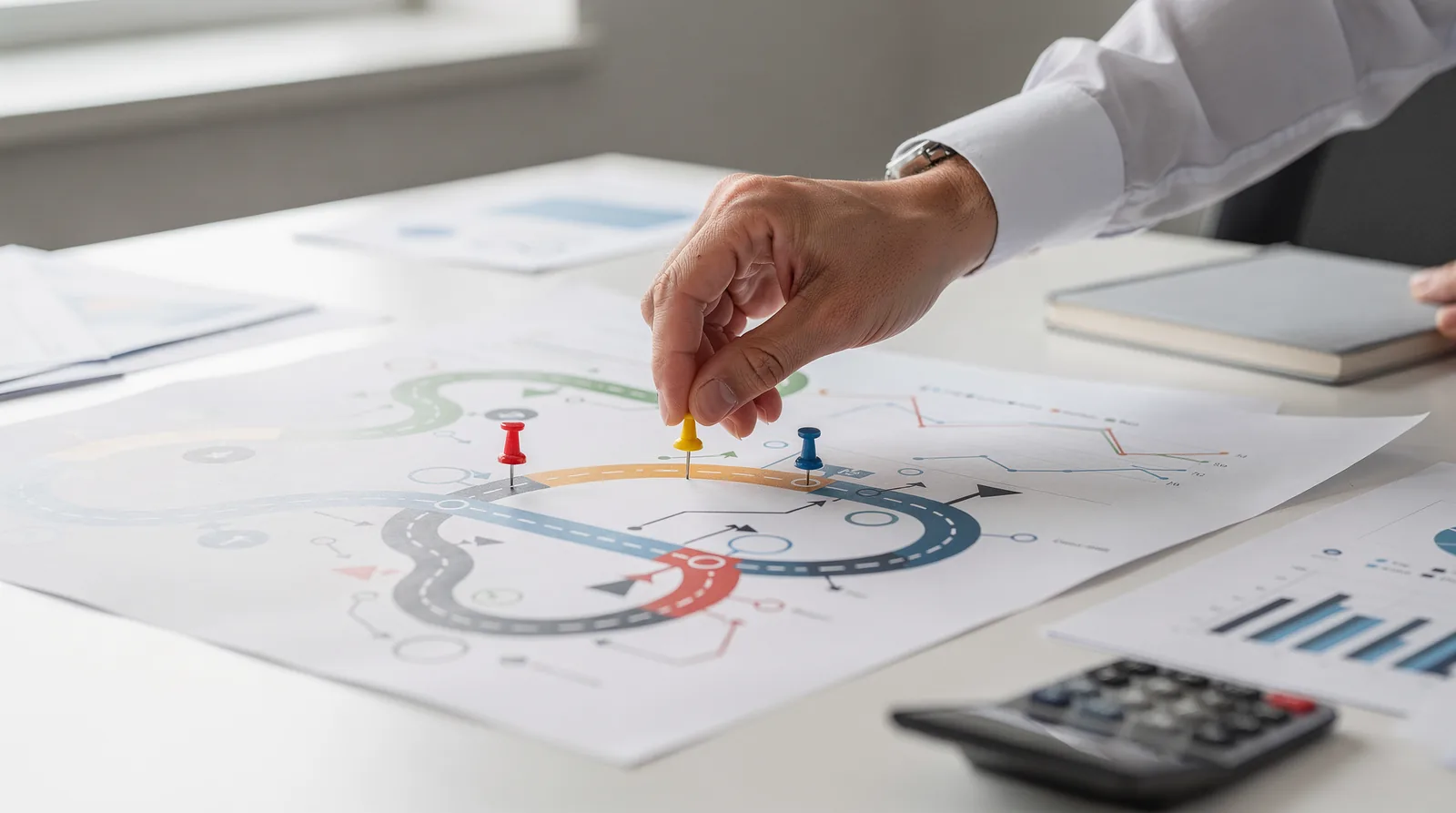 The Jacobs Retirement Roadmap™ process delivers plans built around each client's unique financial needs.; Planning